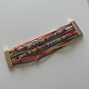 Adorable multicolored magnetic clasp bracelet.